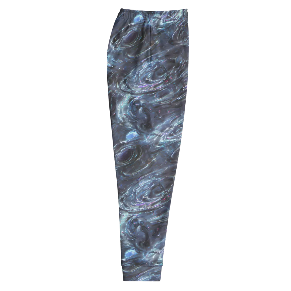 Blue Gravity on Men's Joggers — Right