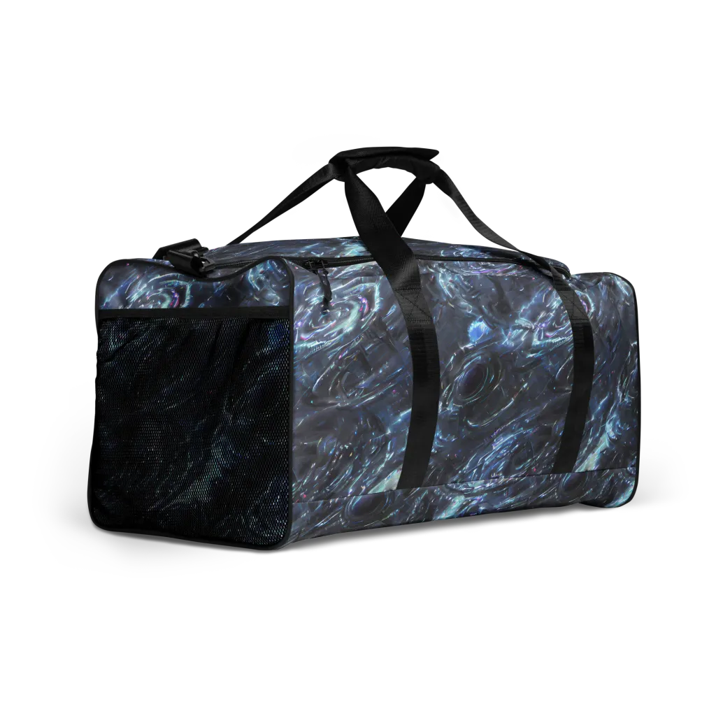 Blue Gravity on Duffle Bag — Right Front
