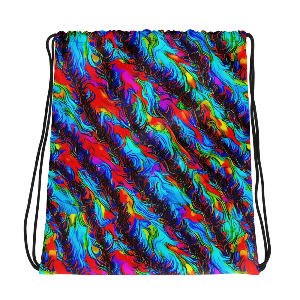 Firelight Current on Drawstring Bag — Photo