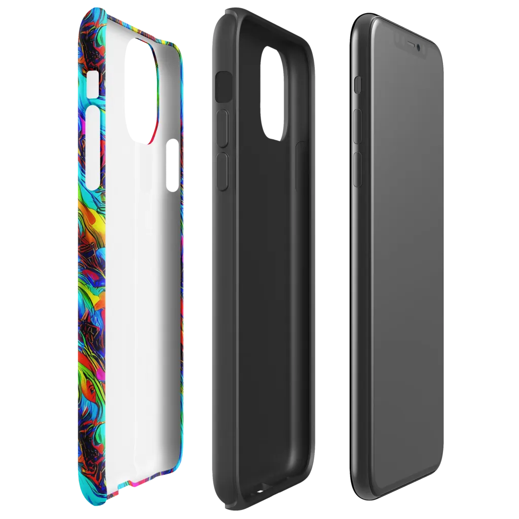 Firelight Current on Tough Case for iPhone® — Right