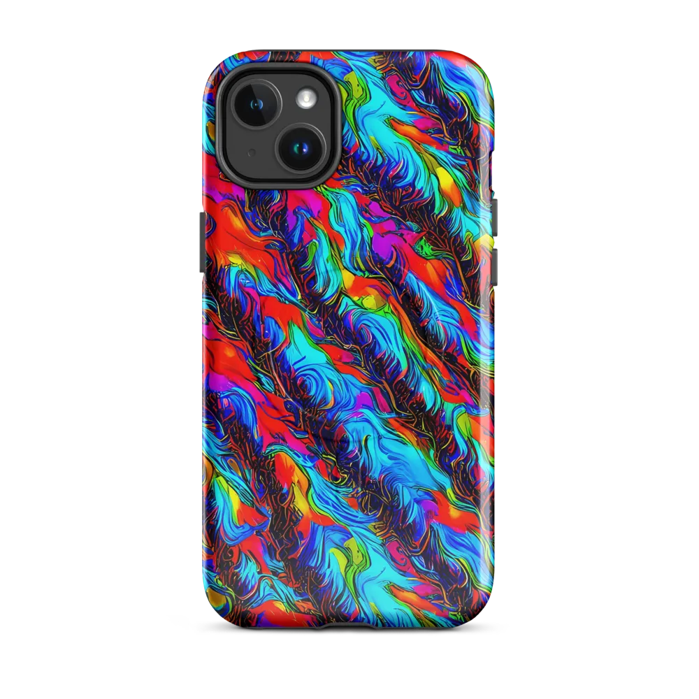 Firelight Current on MagSafe Tough Case for iPhone® — Front