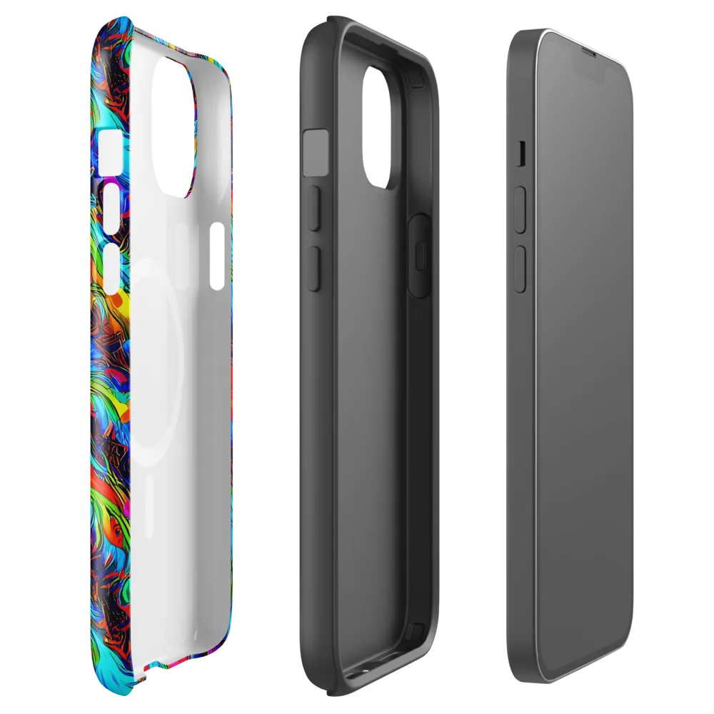 Firelight Current on MagSafe Tough Case for iPhone® — Front