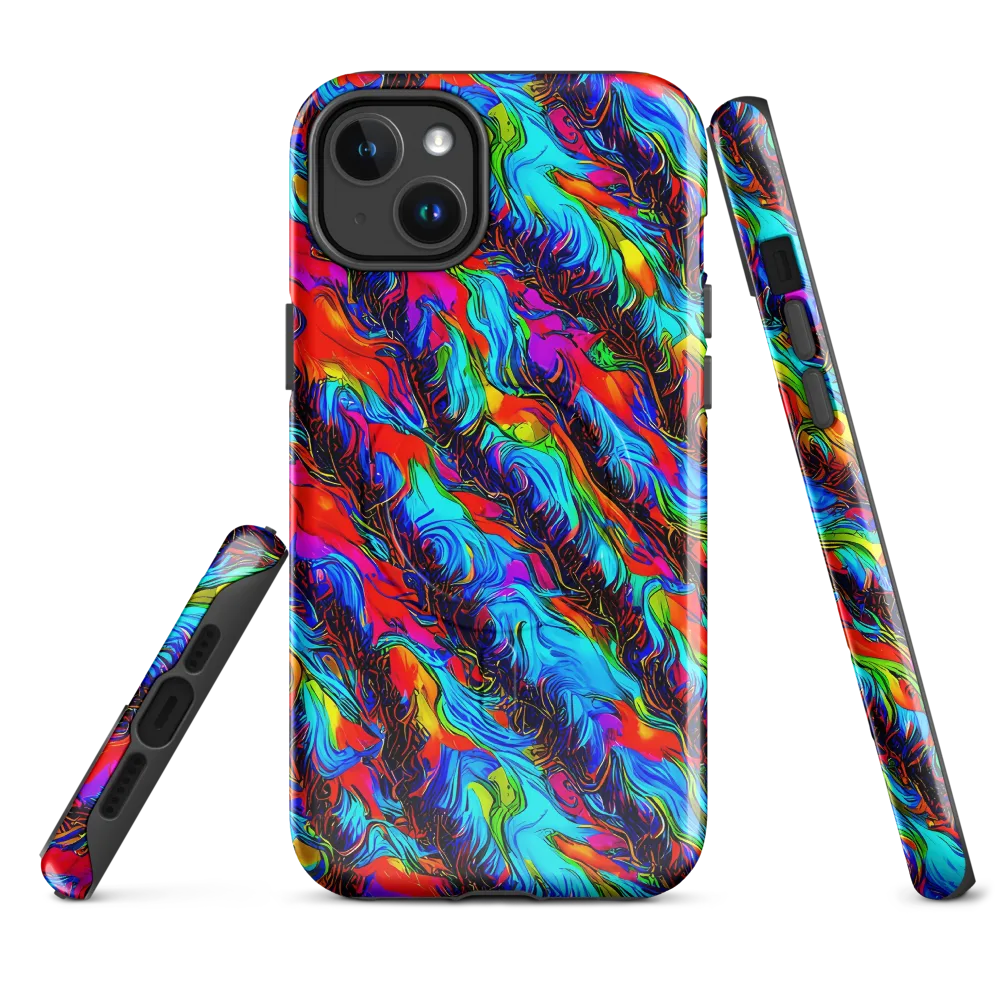 Firelight Current on MagSafe Tough Case for iPhone® — Front