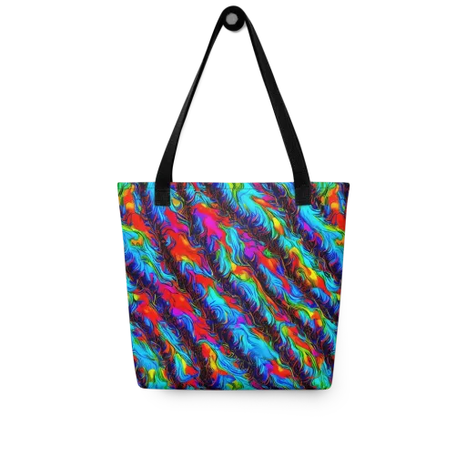 Firelight Current on a Tote Bag