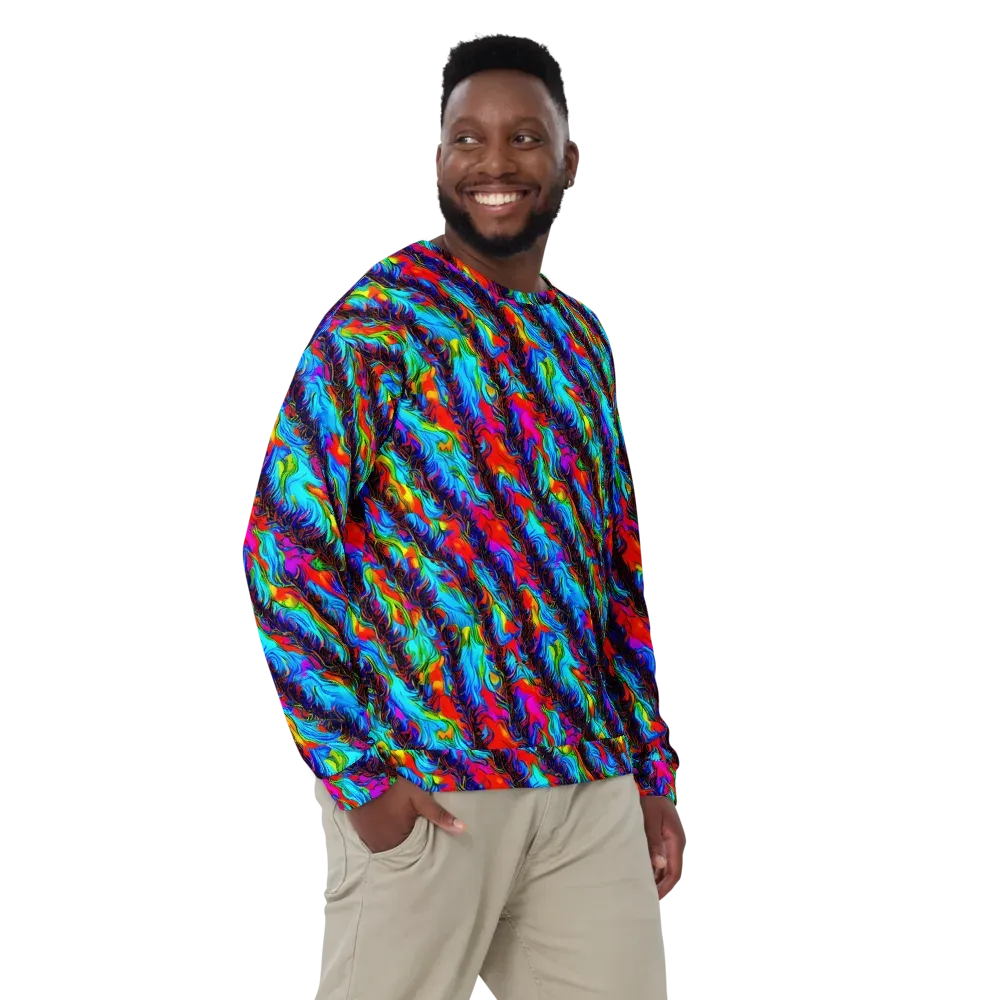 Firelight Current on Sweatshirt — Front