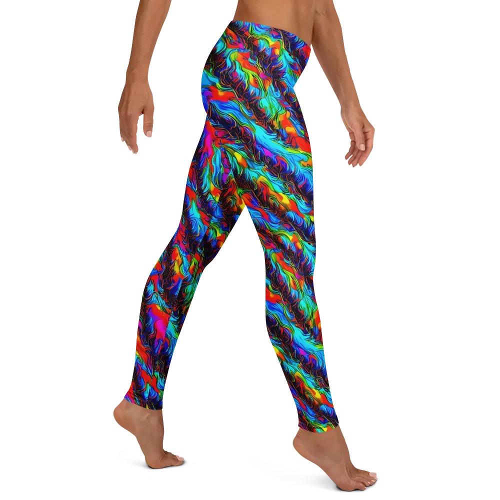 Firelight Current on Leggings — Right