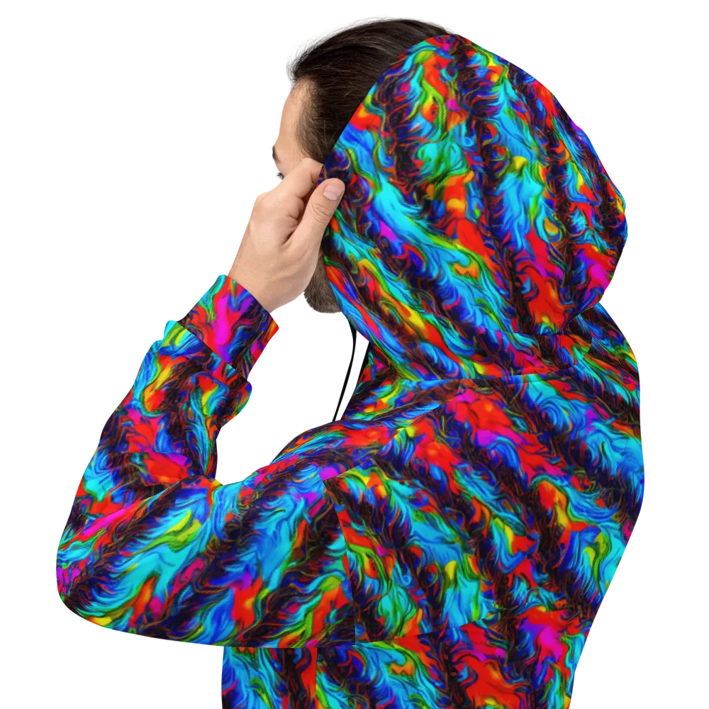 Firelight Current on Hoodie — Back