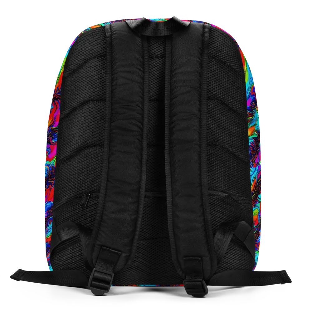 Firelight Current on Minimalist Backpack — Back