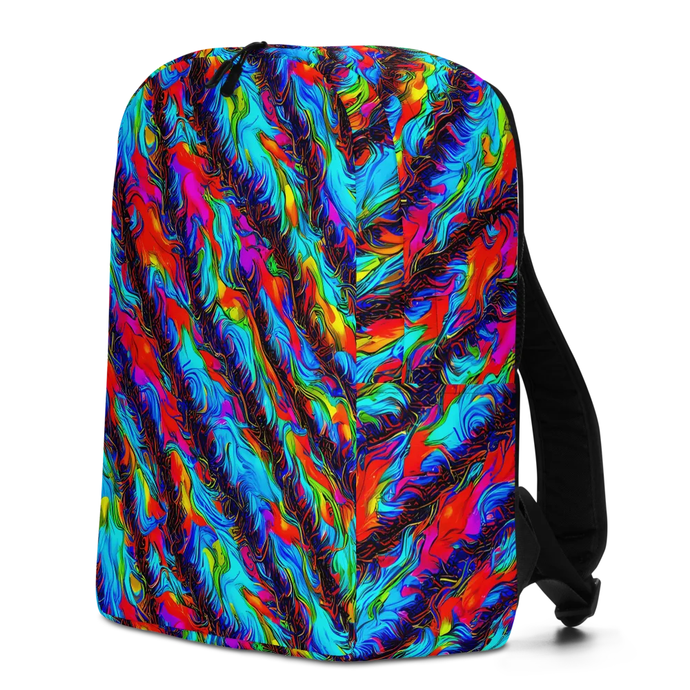 Firelight Current on Minimalist Backpack — Left