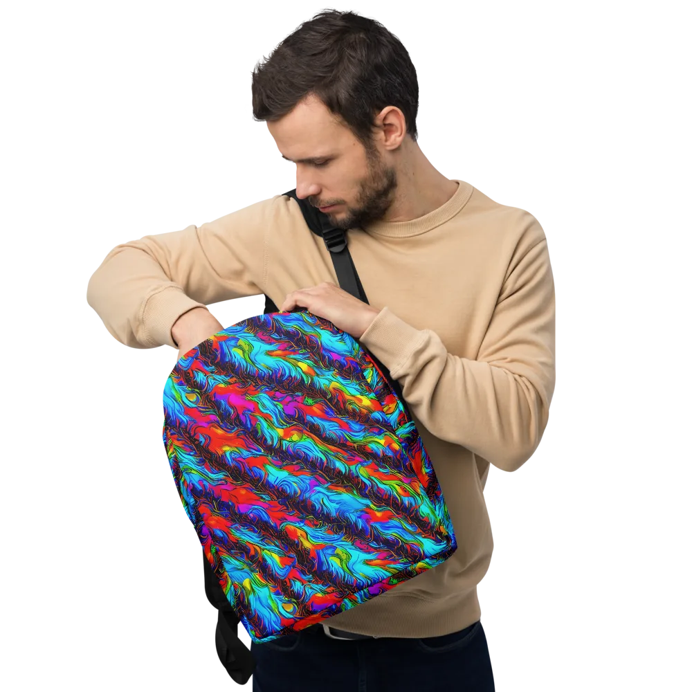 Firelight Current on Minimalist Backpack — Front