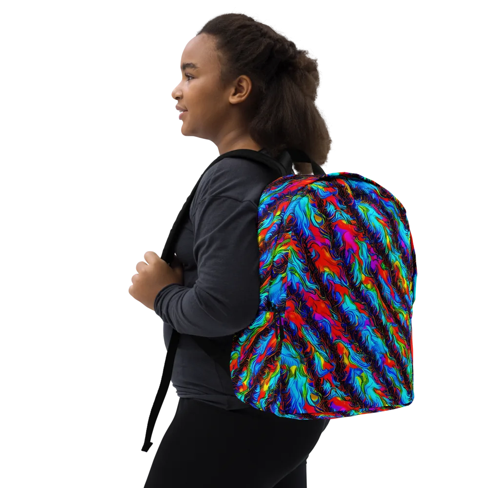 Firelight Current on Minimalist Backpack — Right Front