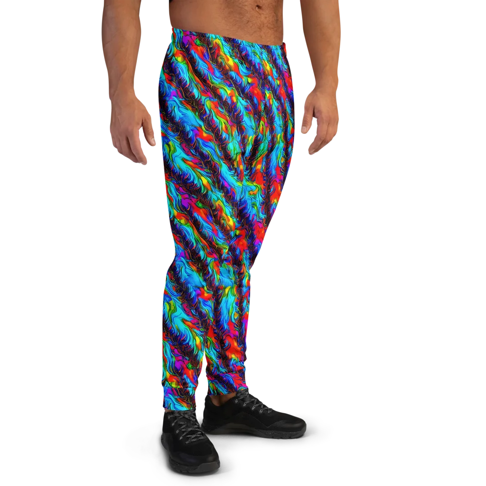 Firelight Current on Men's Joggers — Right