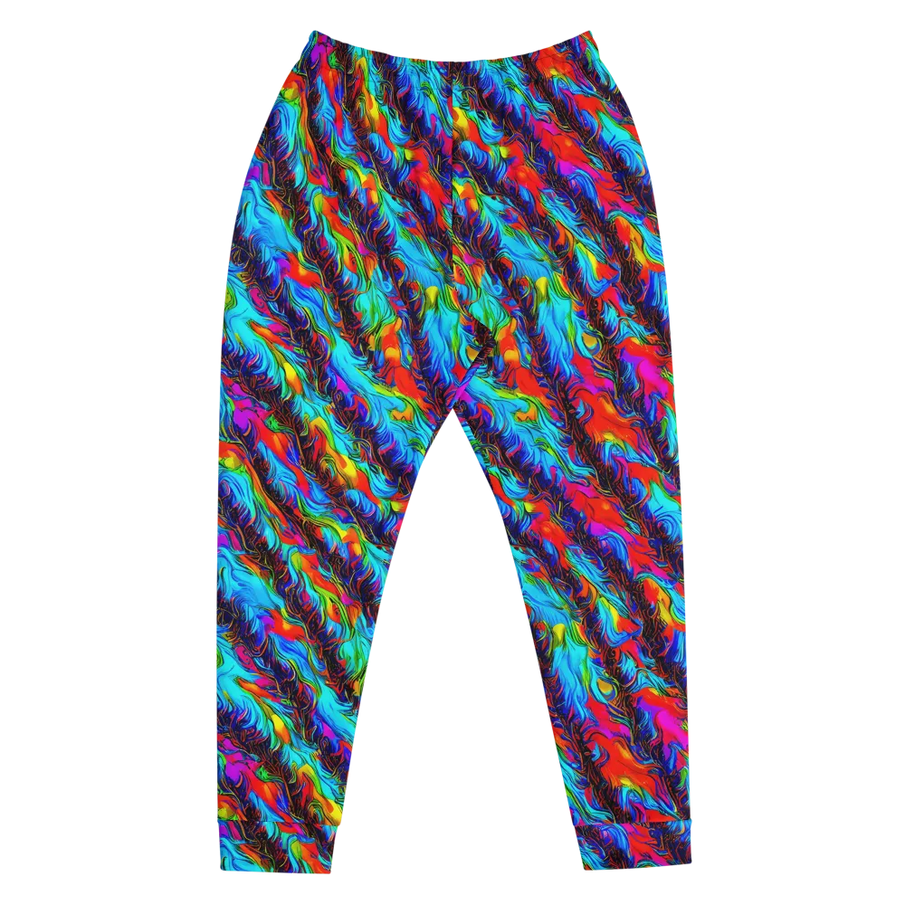 Firelight Current on Men's Joggers — Front