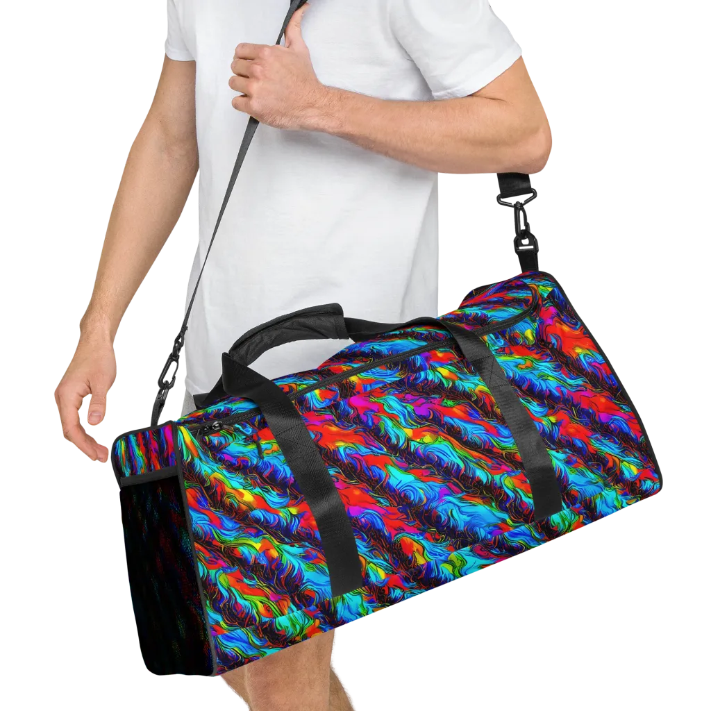 Firelight Current on Duffle Bag — Right Front