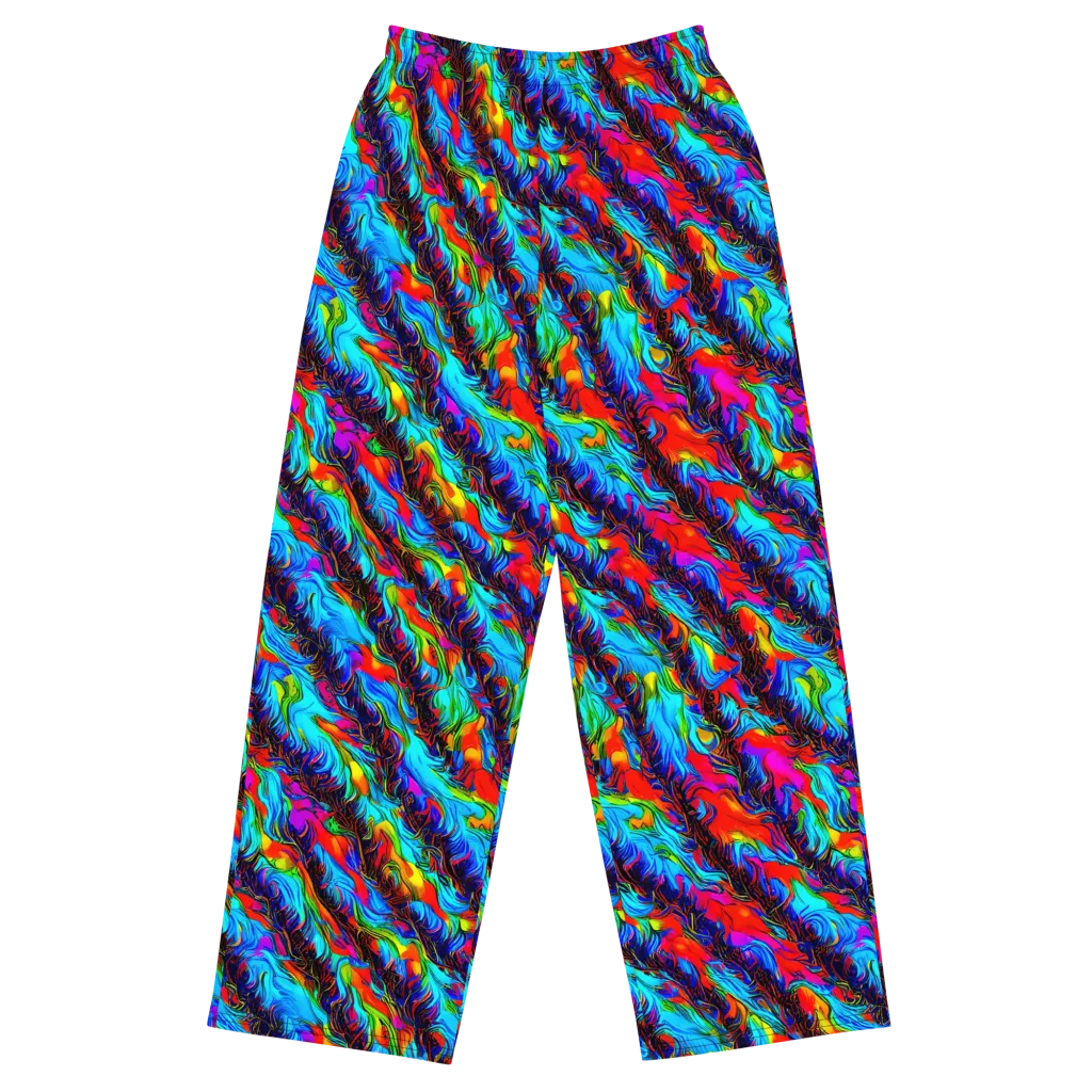 Firelight Current on Wide-Leg Pants — Front