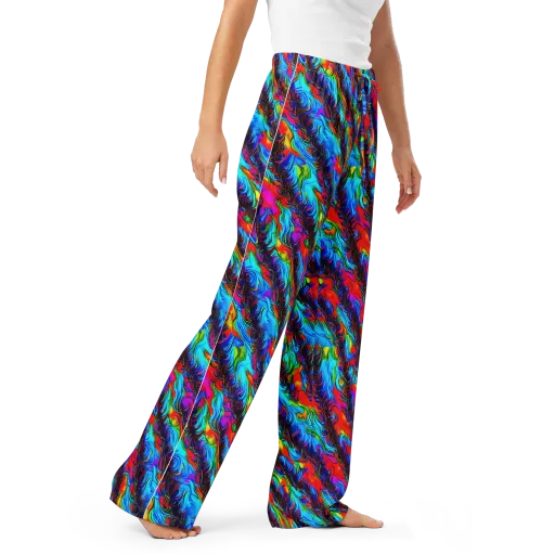 Firelight Current on a Women's Pajama Pants