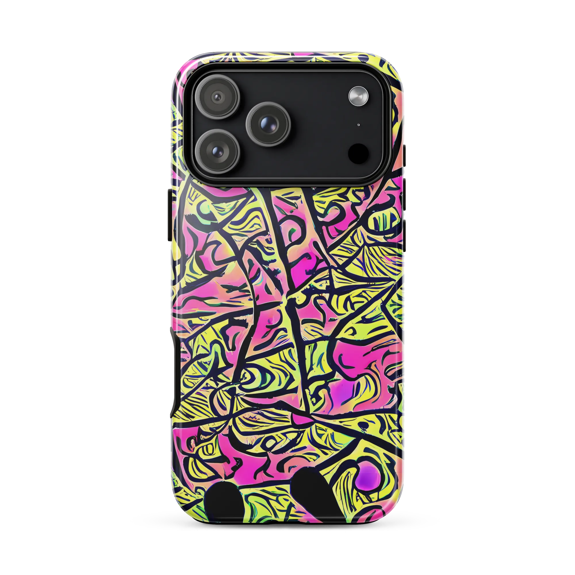 Luminous Scribble on Tough Case for iPhone® — Front