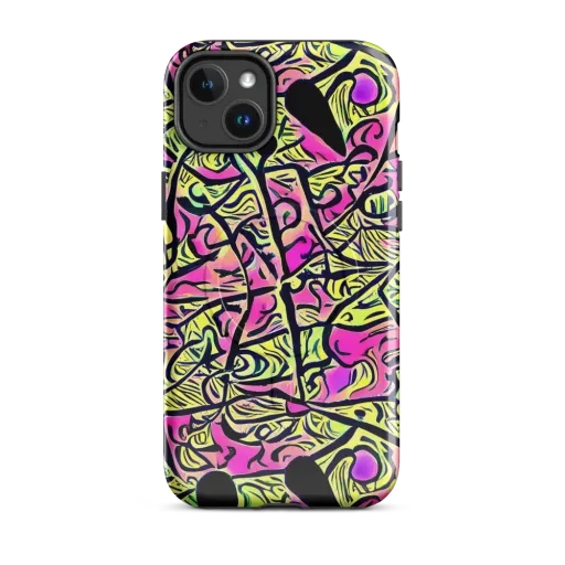 Luminous Scribble on a MagSafe Tough Case for iPhone®