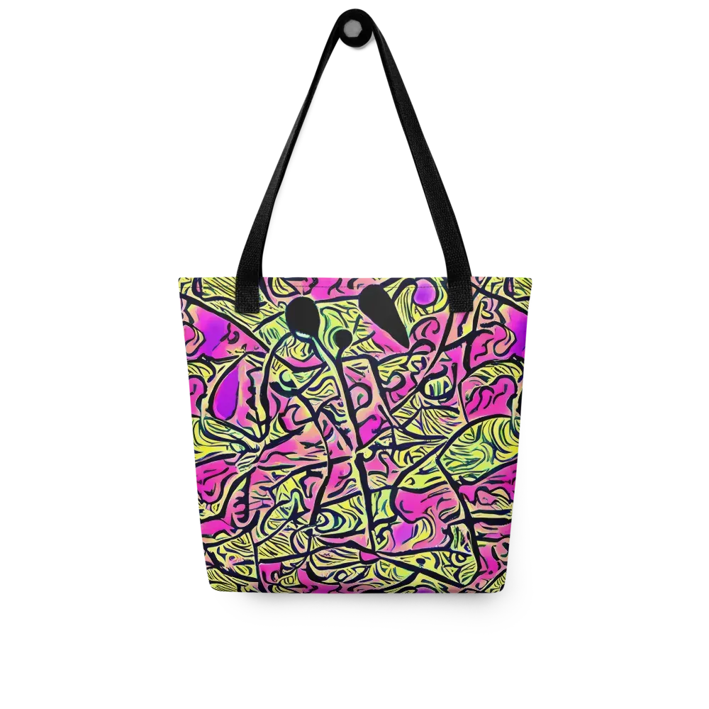 Luminous Scribble on Tote Bag — Front