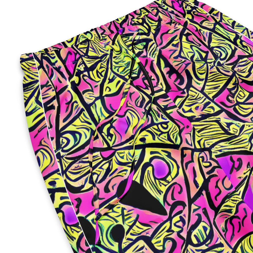 Luminous Scribble on Women's Pajama Pants — Product details