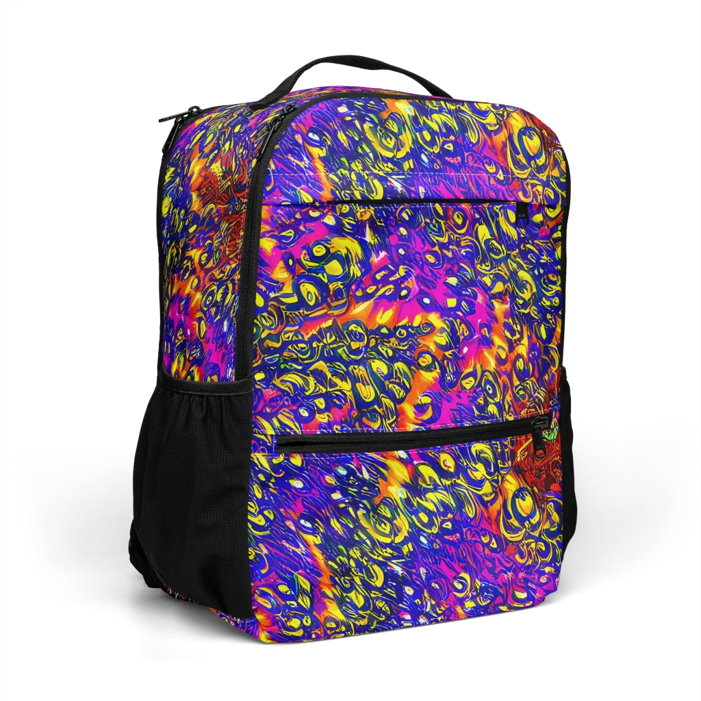 Sonic Colorwave on Utility Backpack — Right Front