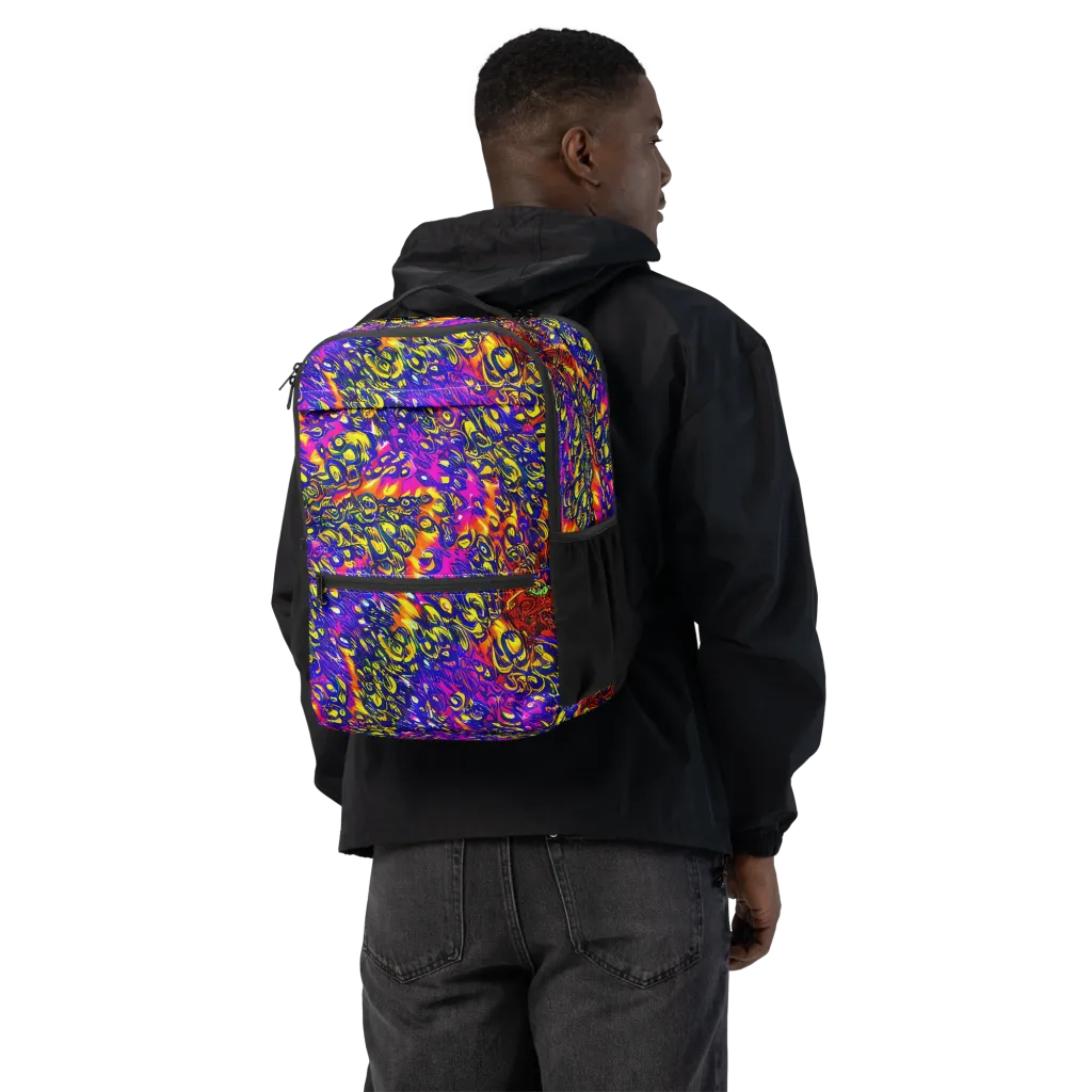 Sonic Colorwave on Utility Backpack — Back