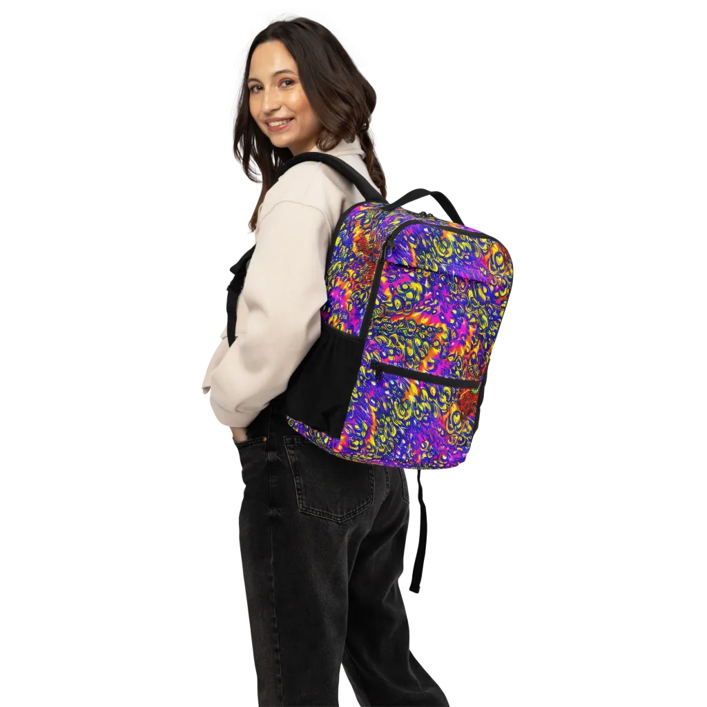 Sonic Colorwave on Utility Backpack — Back