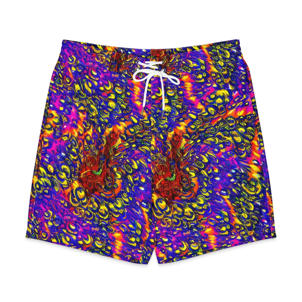 Sonic Colorwave on Men's Board Shorts — Front