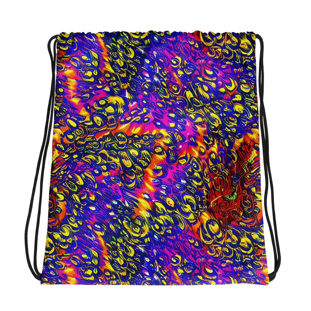 Sonic Colorwave on Drawstring Bag — Photo