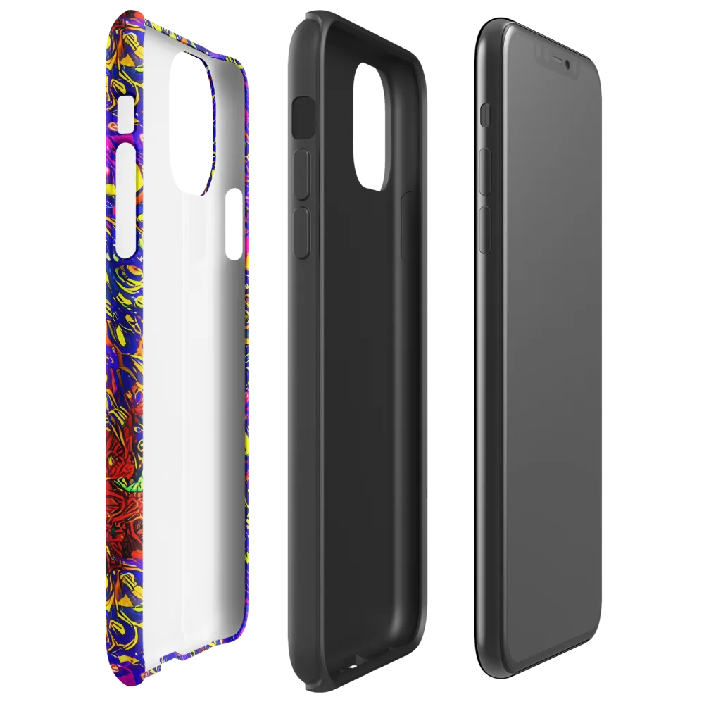 Sonic Colorwave on Tough Case for iPhone® — Right