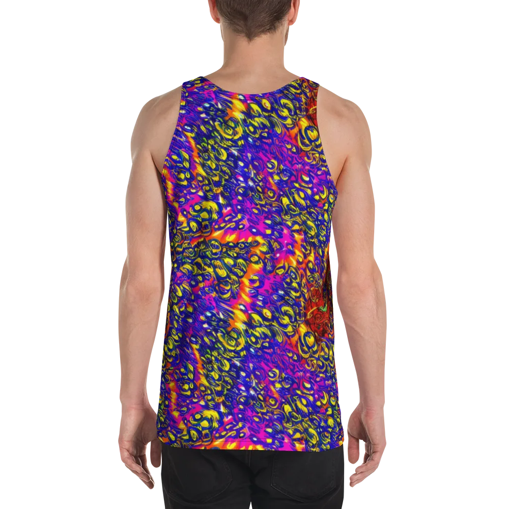 Sonic Colorwave on Men's Tank Top — Back