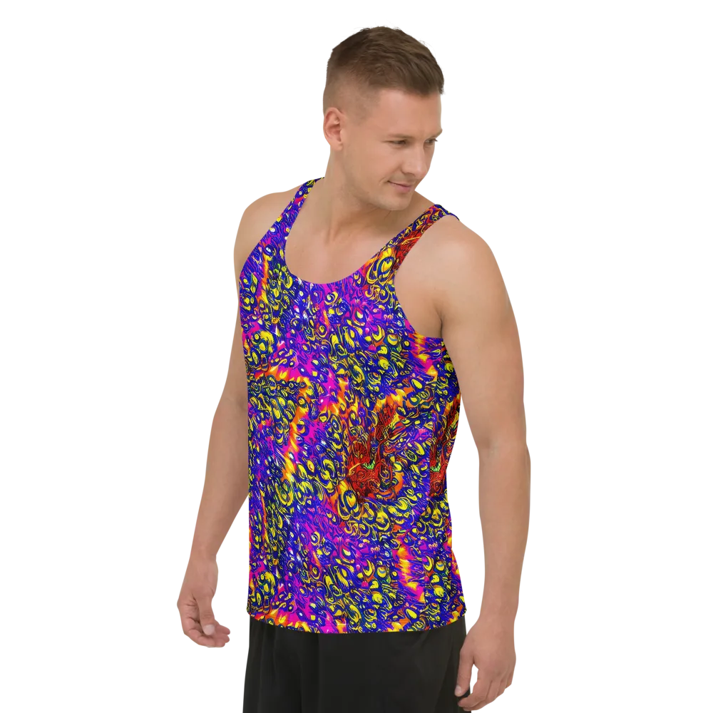 Sonic Colorwave on Men's Tank Top — Left Front