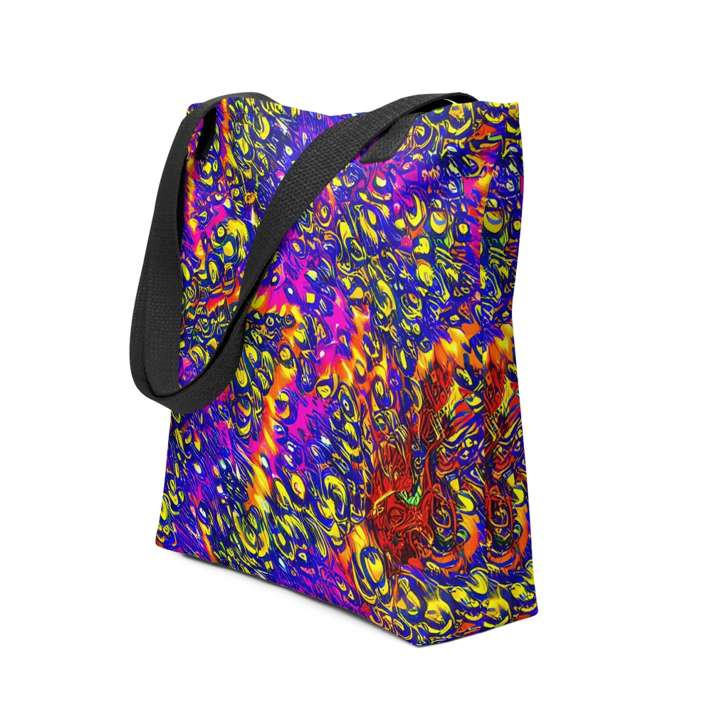 Sonic Colorwave on Tote Bag — Front
