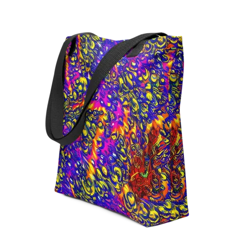 Sonic Colorwave on a Tote Bag