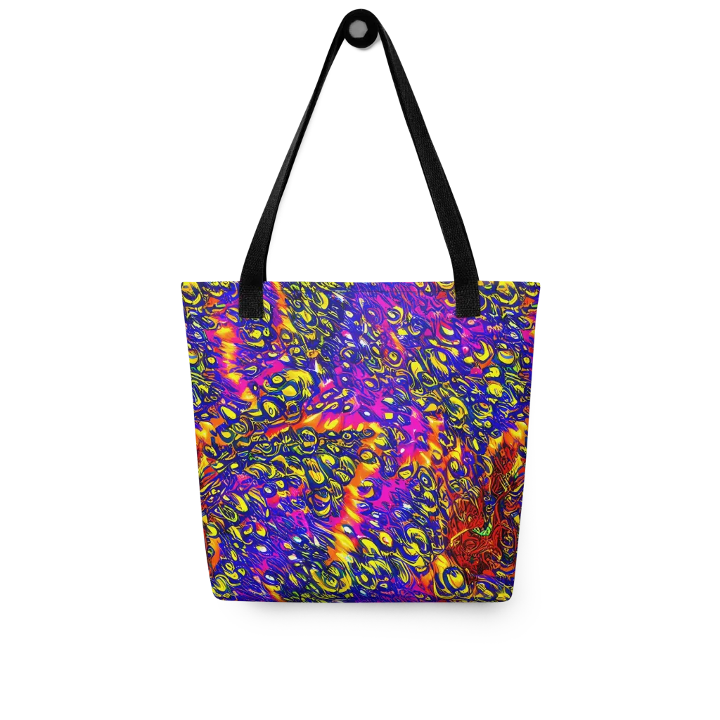 Sonic Colorwave on Tote Bag — Front