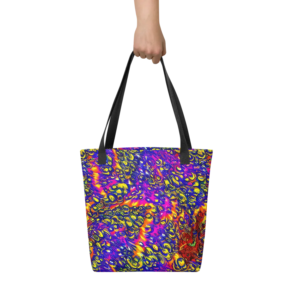 Sonic Colorwave on Tote Bag — Front