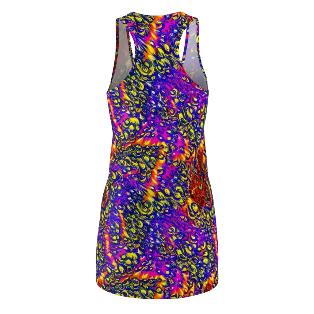 Sonic Colorwave on Racerback Dress — Back