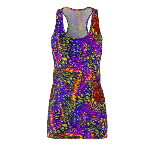 Sonic Colorwave on a Racerback Dress