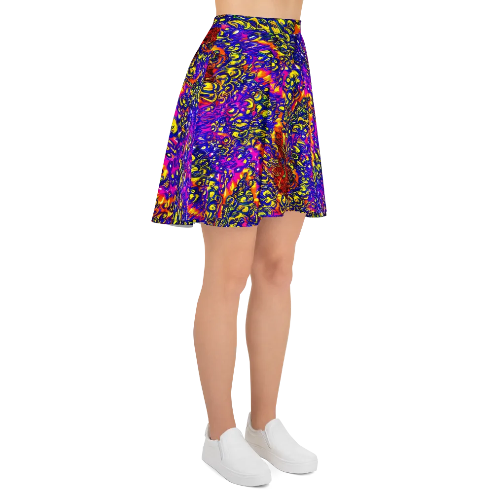 Sonic Colorwave on Skater Skirt — Right
