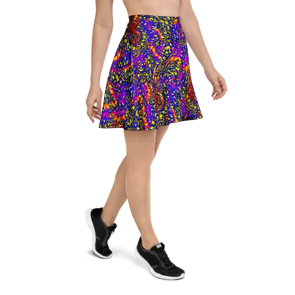 Sonic Colorwave on Skater Skirt — Right