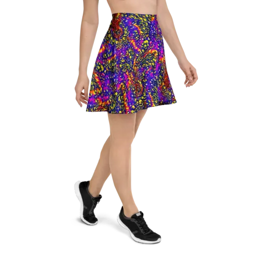 Sonic Colorwave on a Skater Skirt