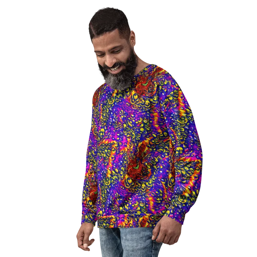 Sonic Colorwave on Sweatshirt — Left Front