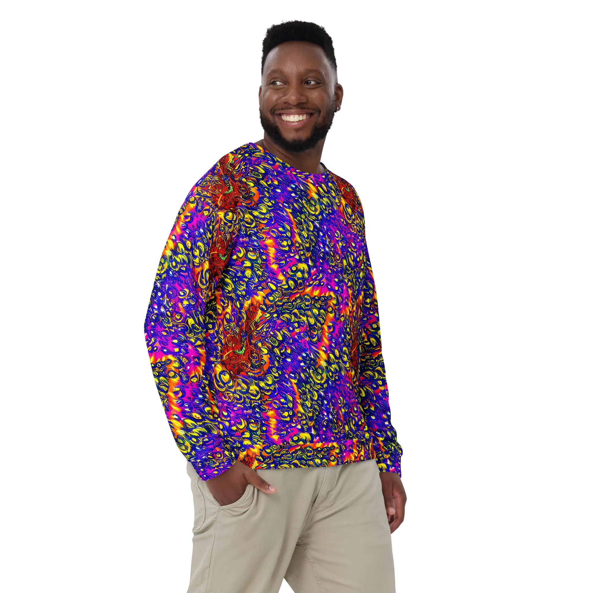 Sonic Colorwave on Sweatshirt — Front