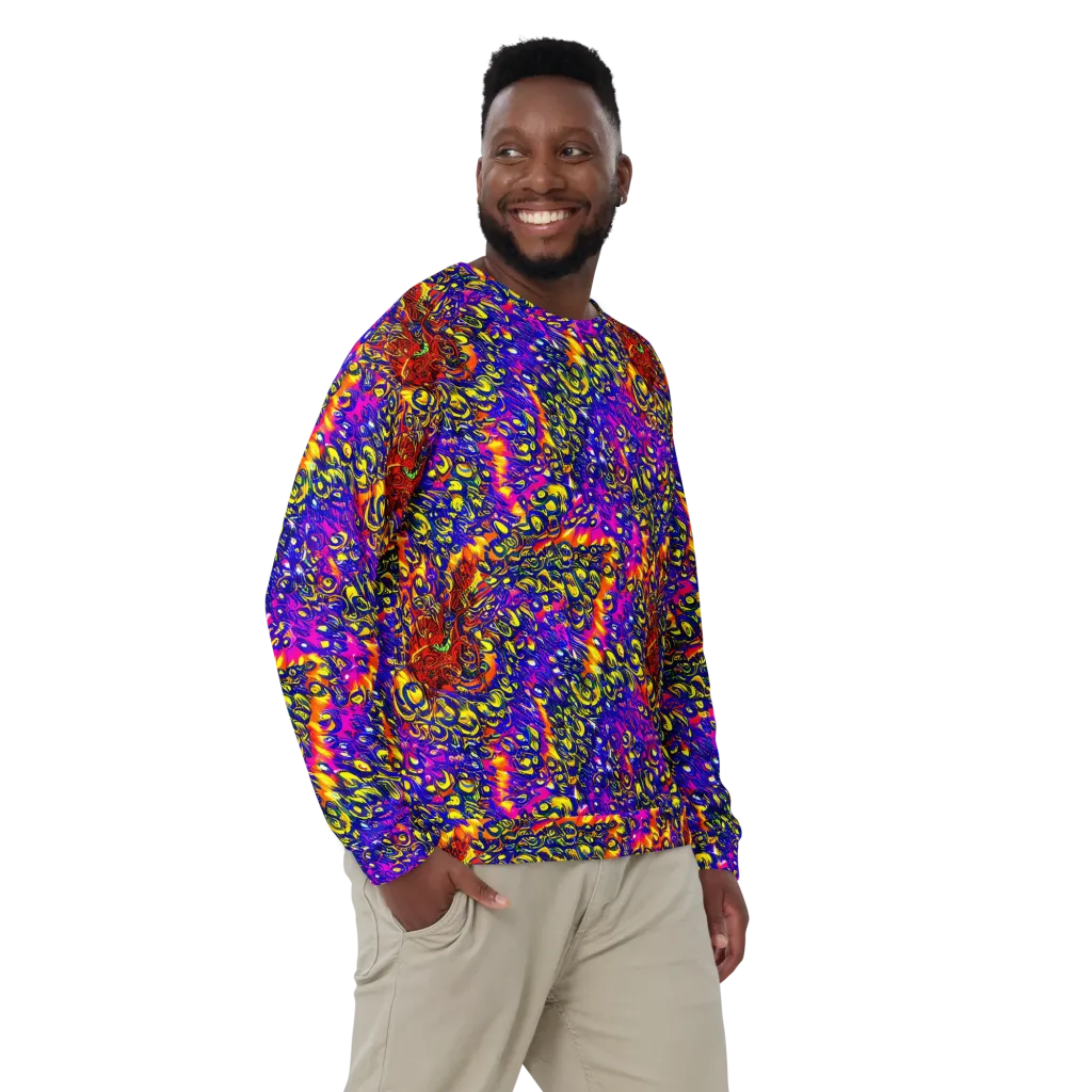 Sonic Colorwave on Sweatshirt — Front