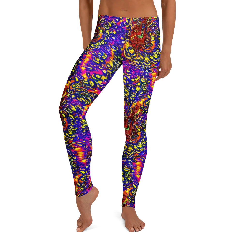 Sonic Colorwave on Leggings — Front
