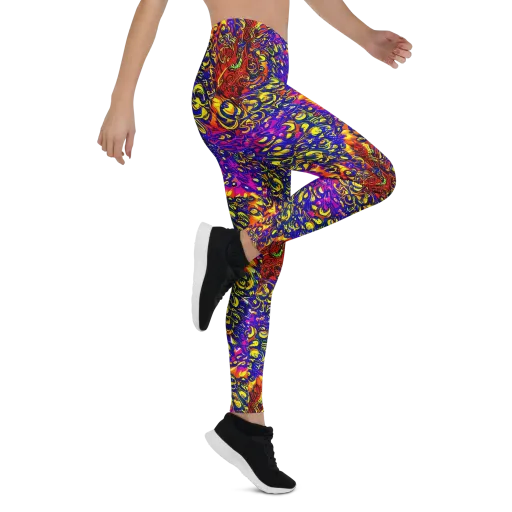 Sonic Colorwave on a Leggings