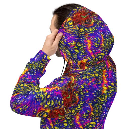 Sonic Colorwave on a Hoodie
