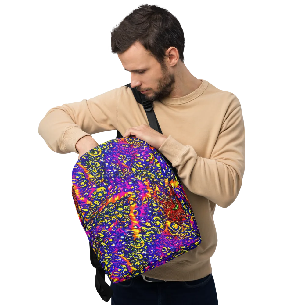 Sonic Colorwave on Minimalist Backpack — Front