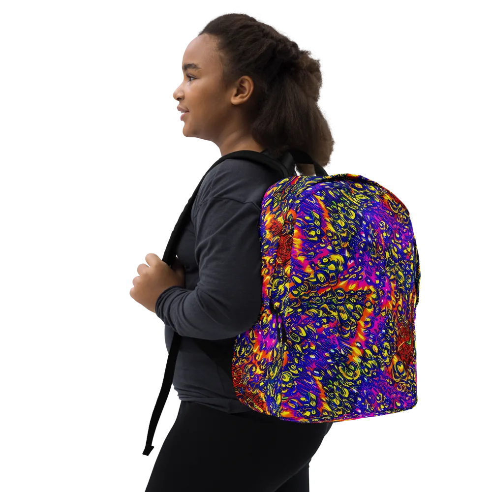 Sonic Colorwave on Minimalist Backpack — Right Front