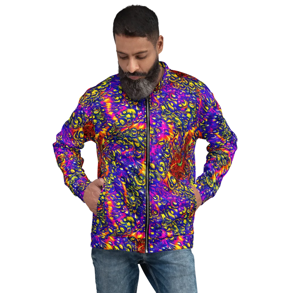 Sonic Colorwave on Bomber Jacket — Front